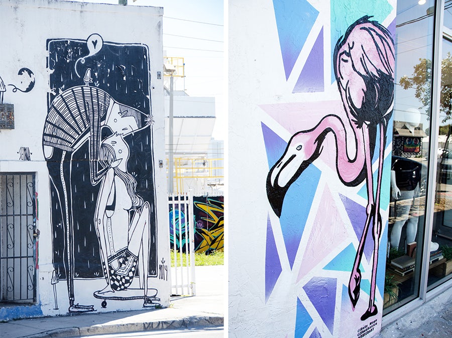 Wynwood walls by Alex Senna and Rudy Mage