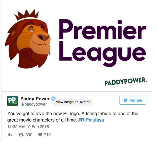 könig der löwen premier league logo