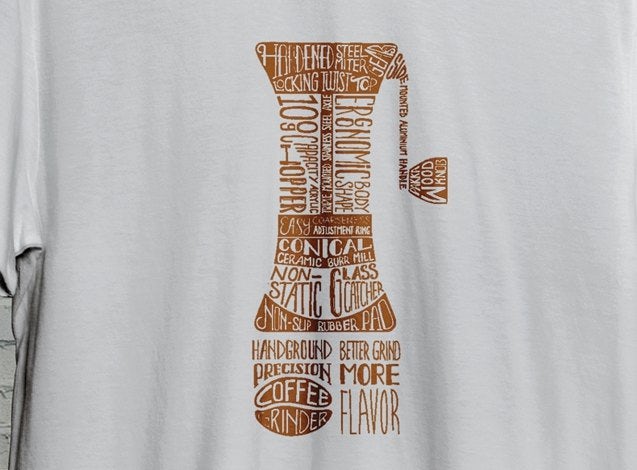 handground coffee tshirt