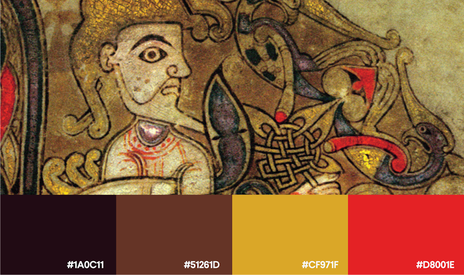 image from the Book of Kells