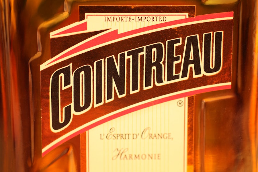 cointreau liqueur label