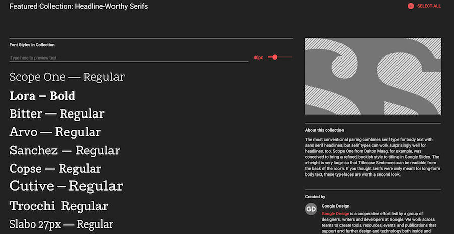 featured google fonts