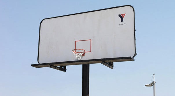 basketball backboard billboard