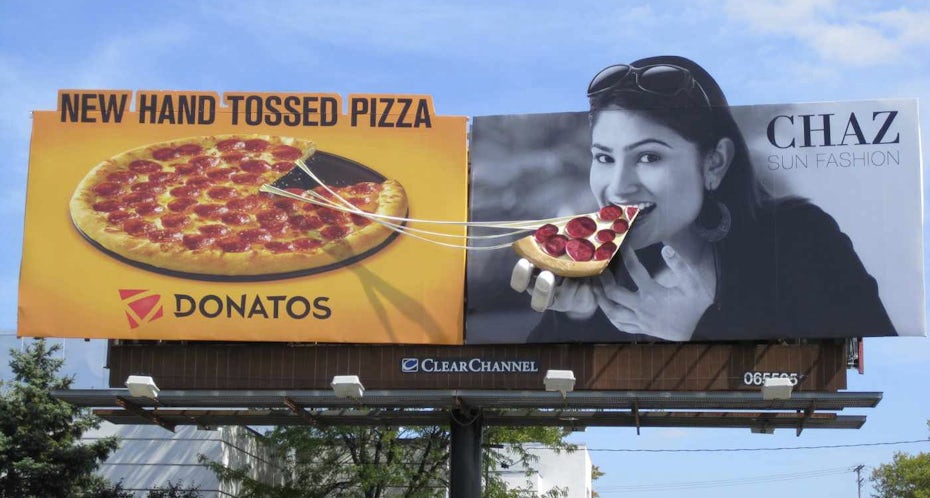 donatos pizza billboard