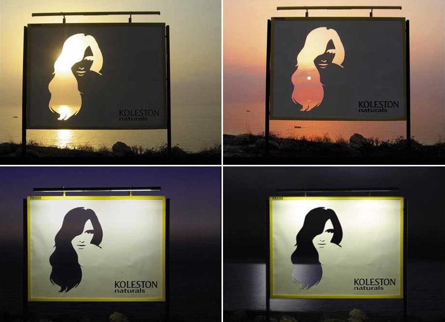 koleston hair billboard