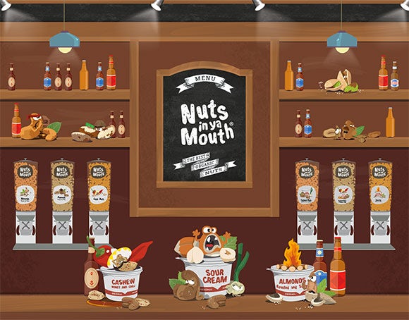 Nuts in ya Mouth web design by eJump Media