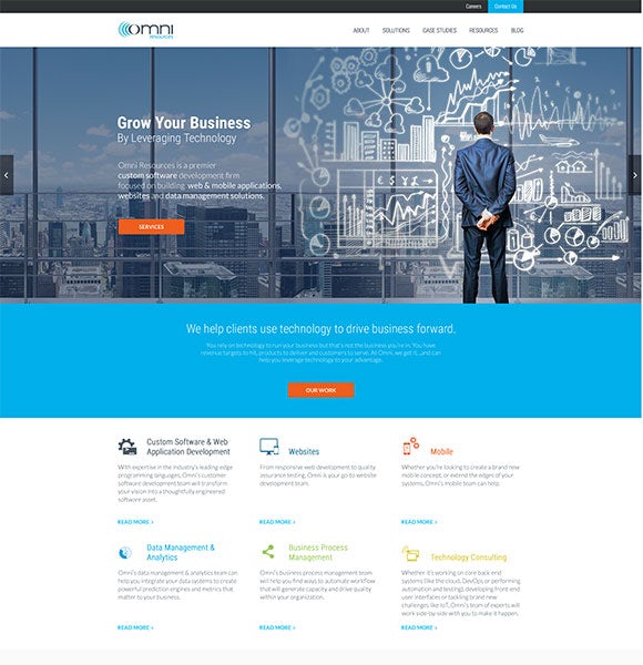 omno website by ejump media