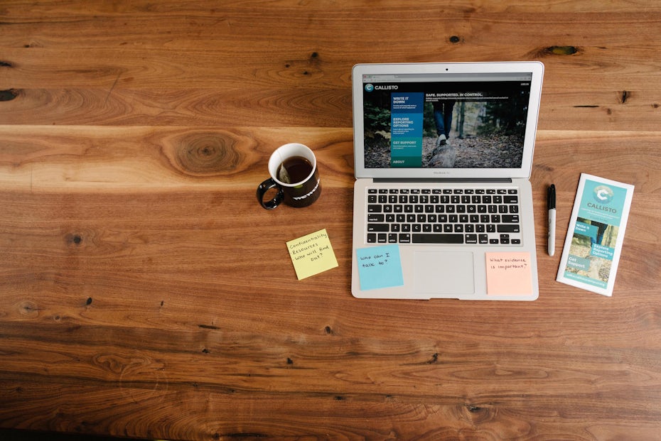 Callisto desk coffee