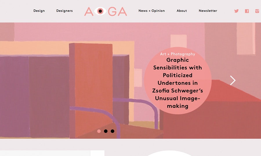 AIGA design blog