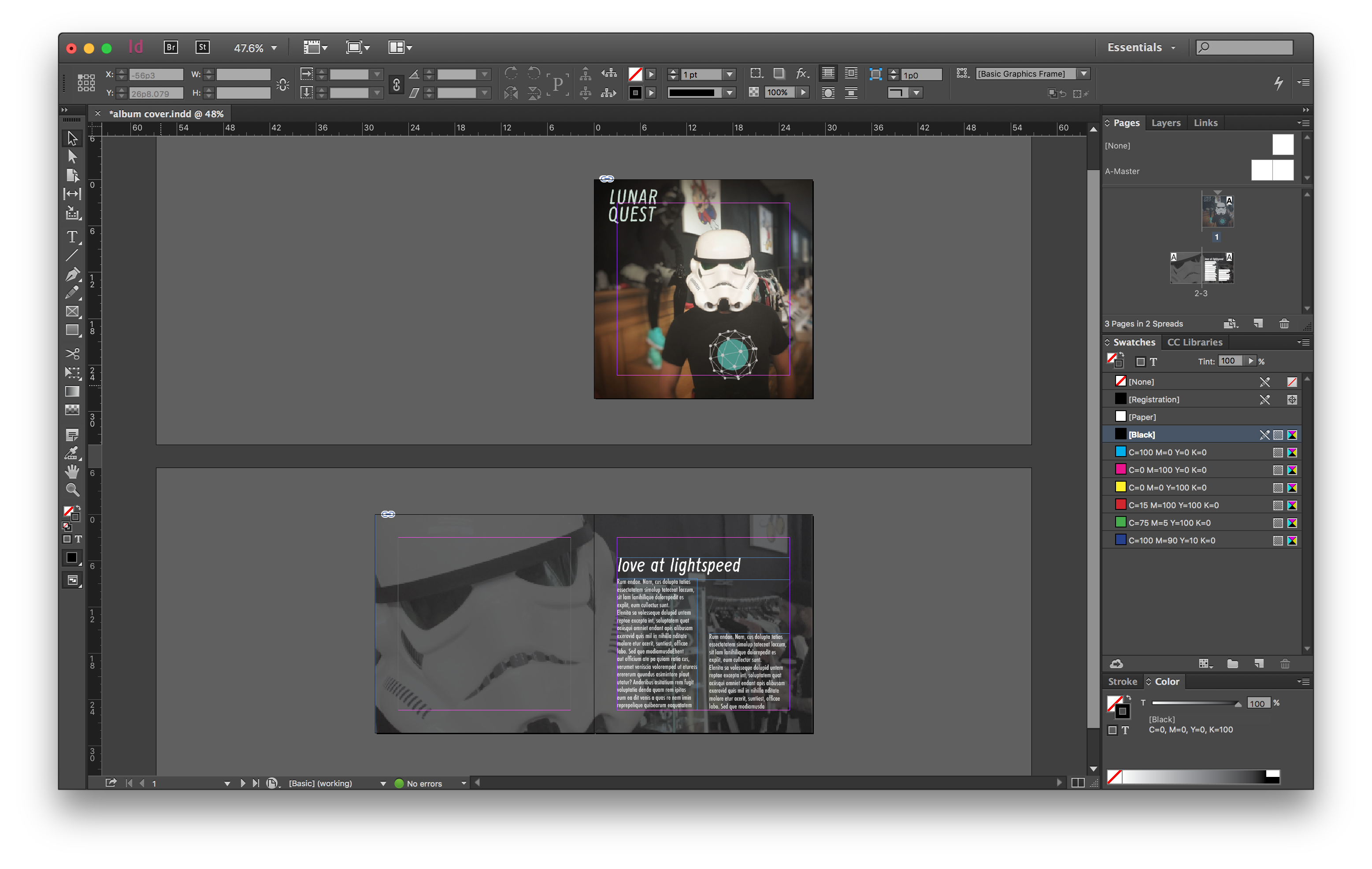 indesign on line