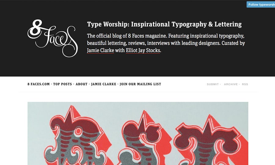 type worship blog