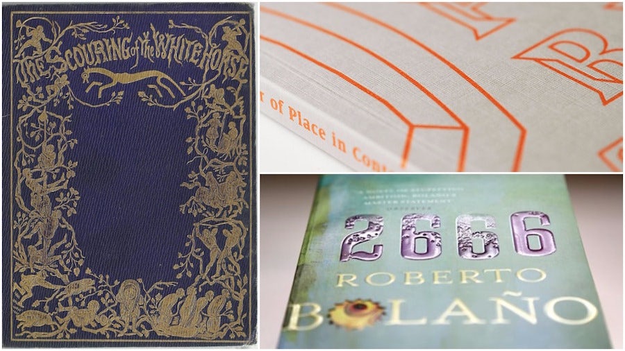 book cover texture