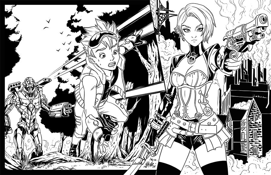 steampunk comic