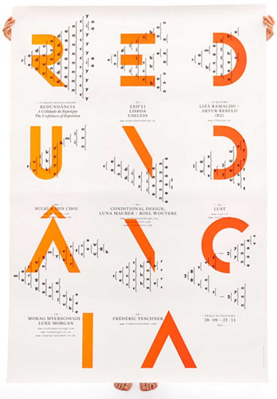 typography with color pop