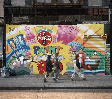 coca cola street art