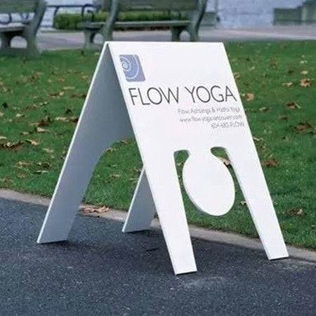 flow yoga sign