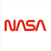 nasa lettermark logo monogram