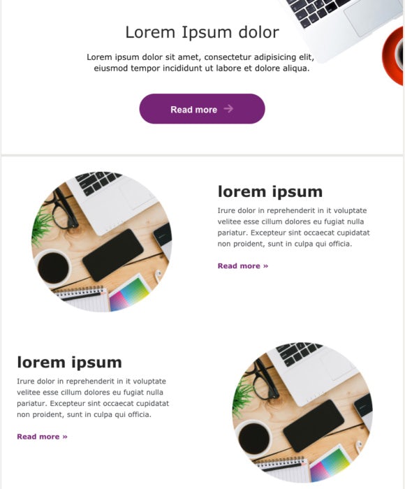 E-mail Newsletter Template
