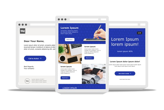 45 Free Email Templates From Professional Designers