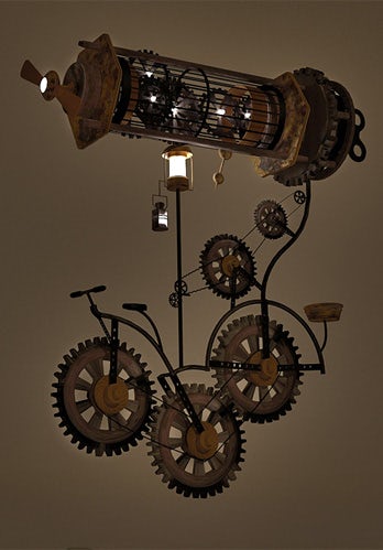 steampunk mechanical design