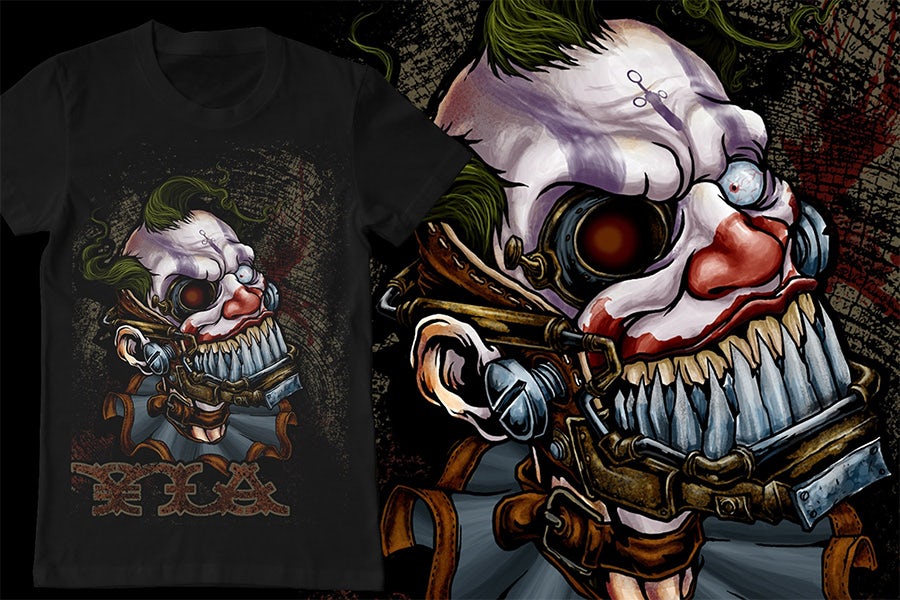steampunk clown