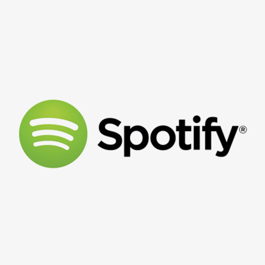 proxima nova标志字体示例Spotify标志