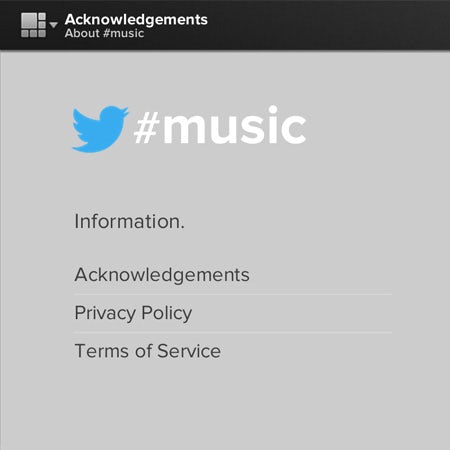 Mejores fuentes para logotipos - ejemplo de fuente del logotipo de proxima nova Twitter #music