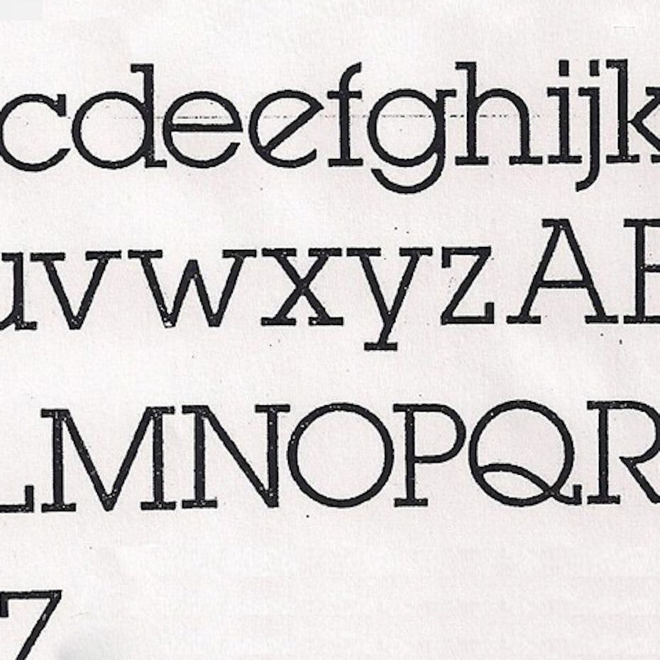 字母鲁宾图形标志字体的例子