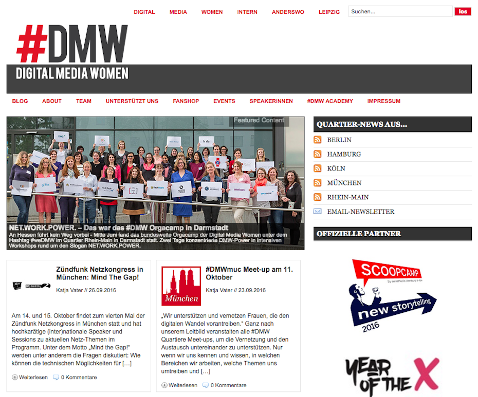 DMWDMW website