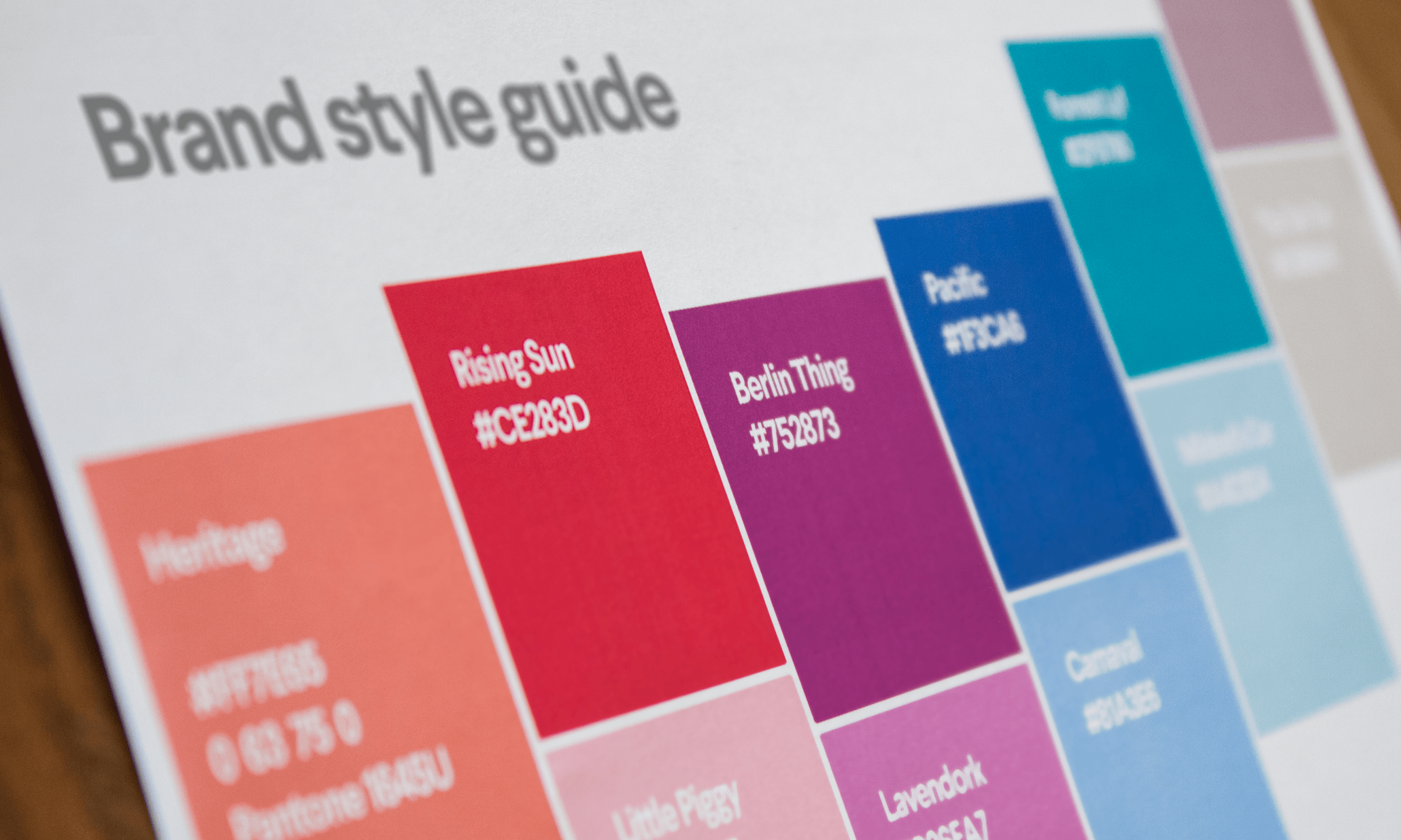 How to create a brand style guide - 99designs