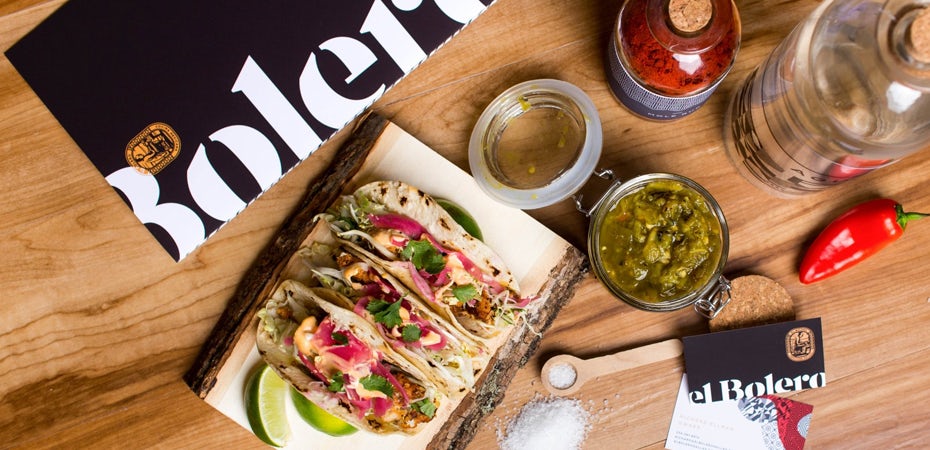 upscale Mexican restaurant logo