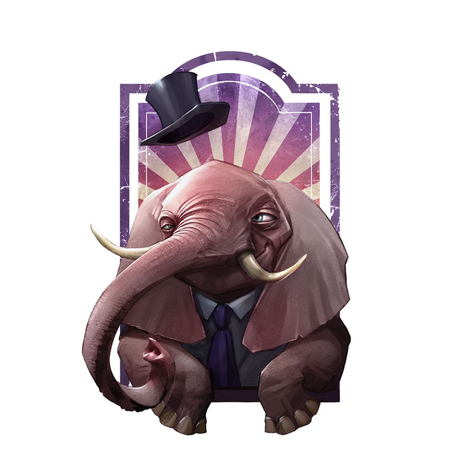 elephant mascot