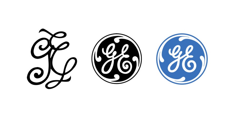 tech branding: general electric logo evolution