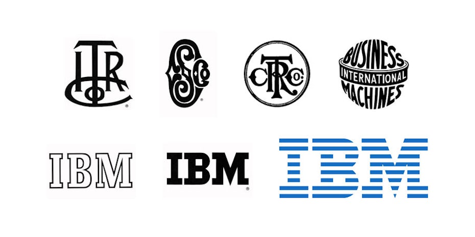 tech branding: ibm logo evolution