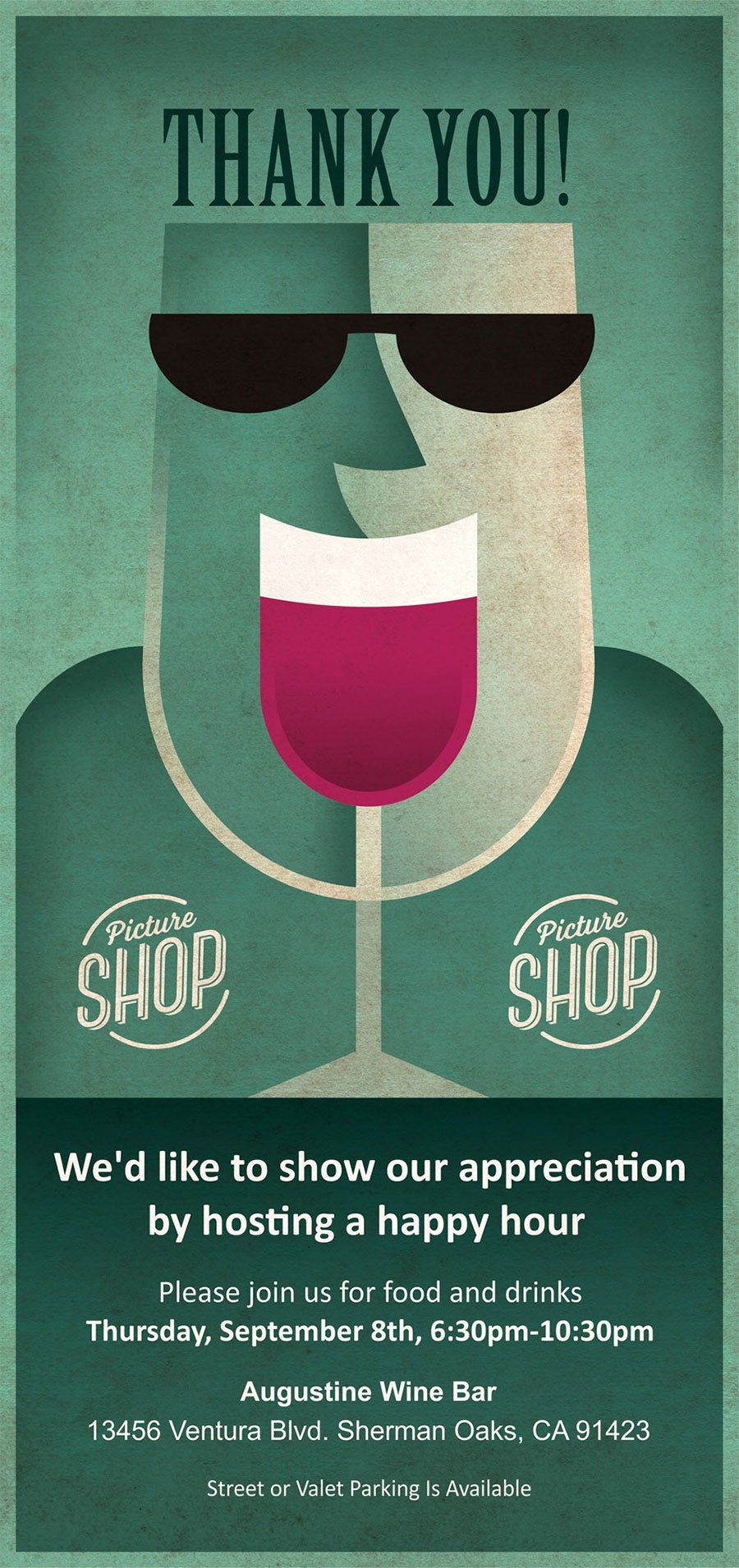 wine night invitation