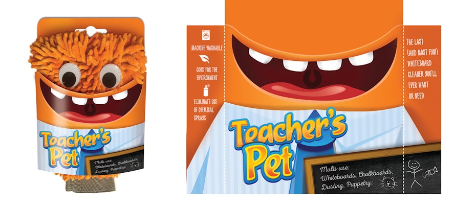 Teacher's Pet product packaging from 99designs