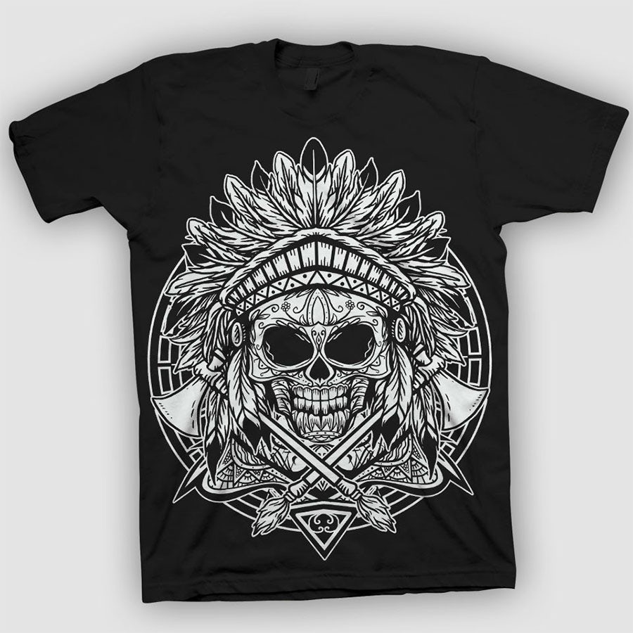skull tshirt