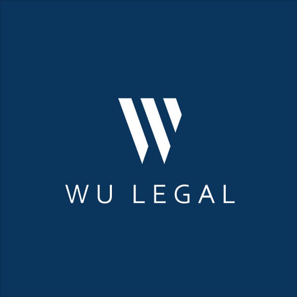 wu legal blue logo