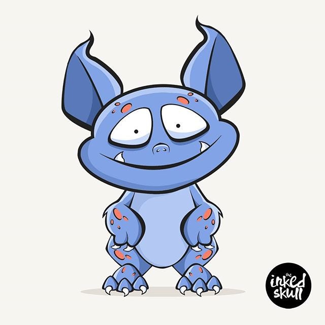 halloween bat illustration
