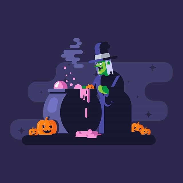 witch illustration