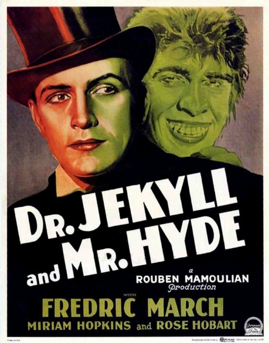 dr jekyll and mr hyde poster