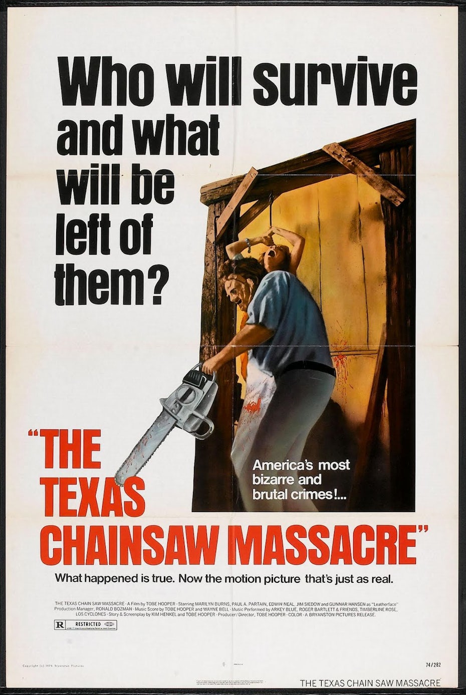 the texas chainsaw massacre poster