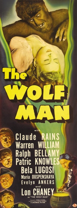 the wolf man poster