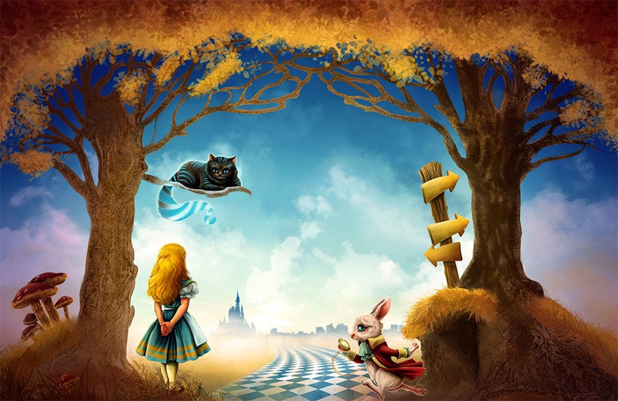 alice in wonderland illustration