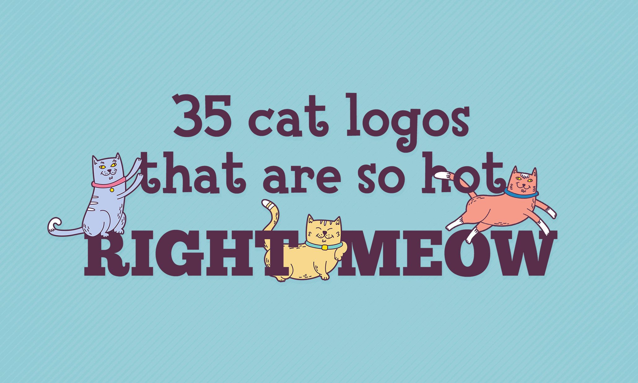 35 Cat Logos That Are So Hot Right Meow 99designs