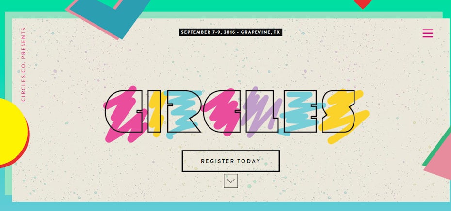 illustrated typography