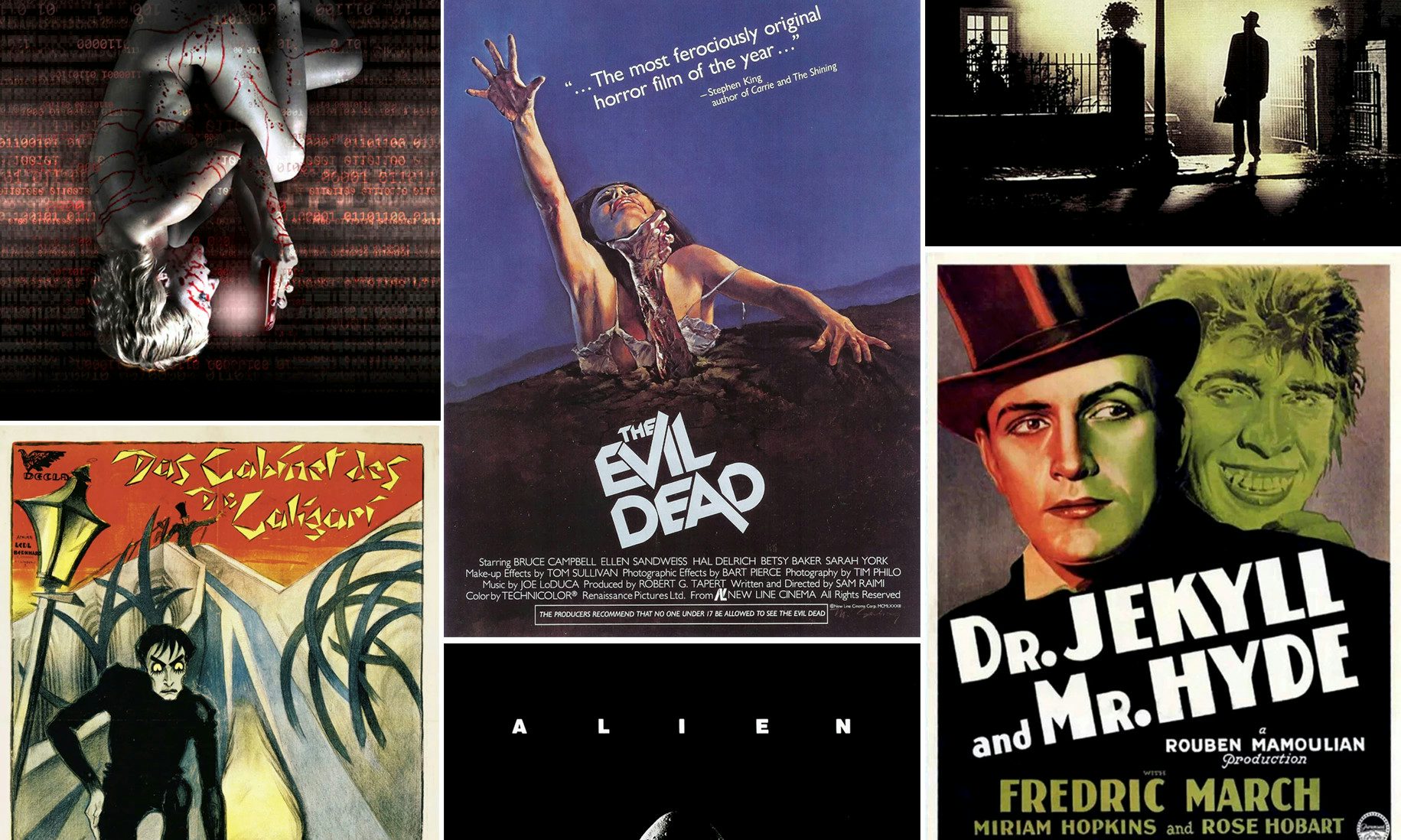 EVIL DEAD (1981) Movie POSTER Rare Horror Gore