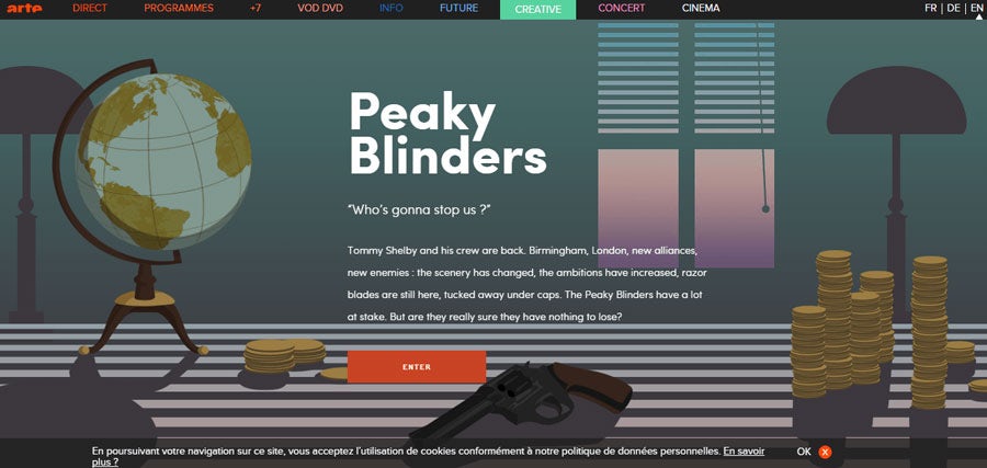 illustrated website