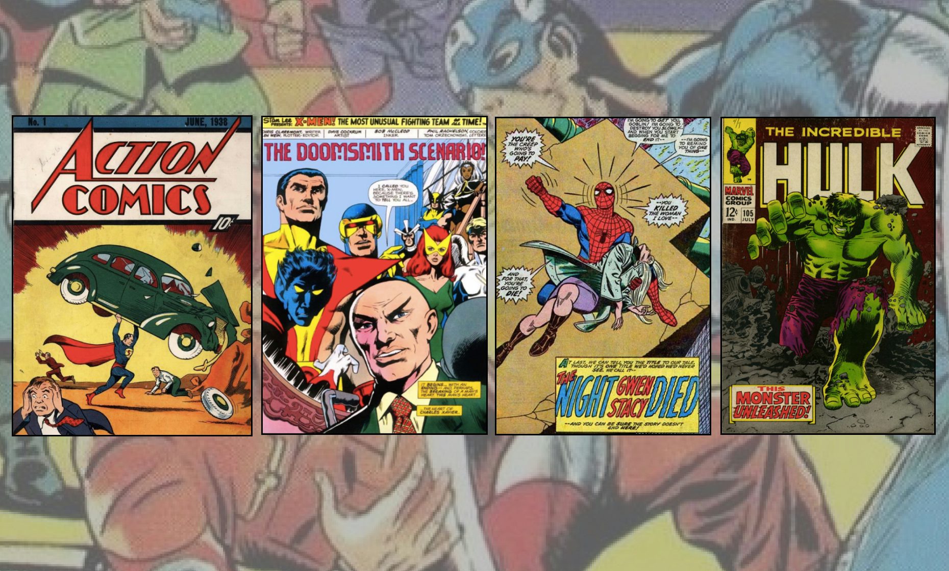 sistema Ananiver Superar The amazing stylistic history of comic books - 99designs