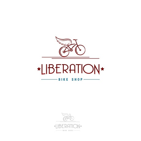 liberation bike logo